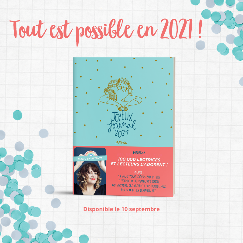 Joyeux journal - Tout est possible en 2019 ! - Mathou - Librairie