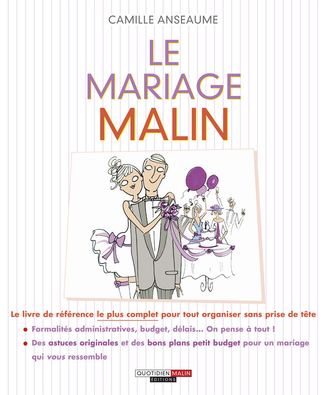 Le mariage malin - Camille Anseaume - Éditions Leduc