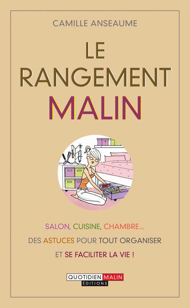 Le rangement malin - Camille Anseaume - Éditions Leduc
