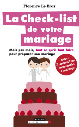 La Check-list de votre mariage - Florence Le Bras - Éditions Leduc