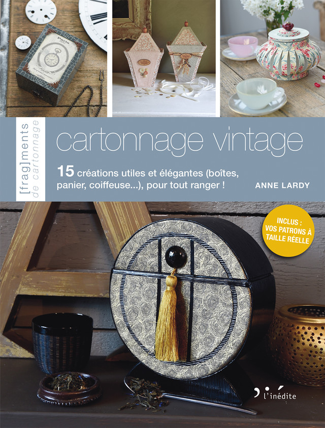 Cartonnage vintage - Anne Lardy - Éditions L'Inédite