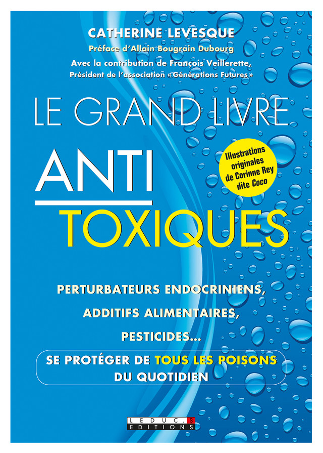 Le grand livre antitoxiques - Catherine Levesque - Éditions Leduc