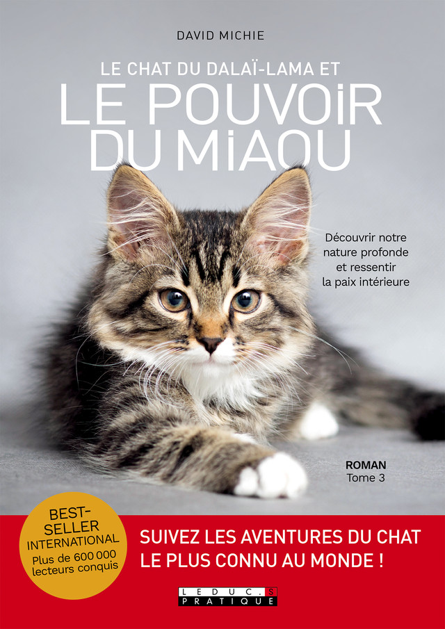 Le chat du Dalaï-lama et le pouvoir du miaou - David Michie - Éditions Leduc