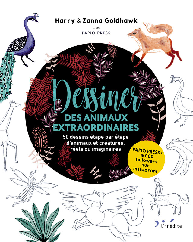 Dessiner Des Animaux Extraordinaires 50 Dessins étape Par