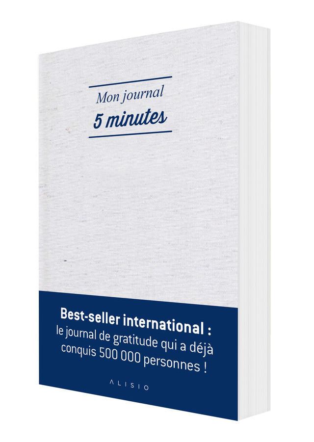 Mon journal 5 minutes - Best-seller international : le journal de gratitude  qui a déjà conquis 500 000 personnes ! - (EAN13 : 9791092928891)