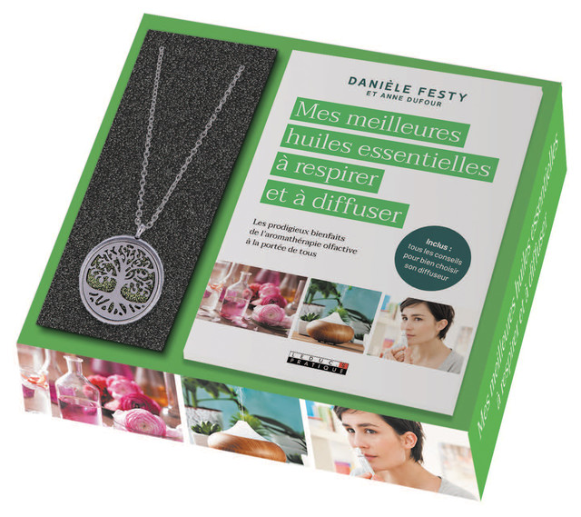 Coffret Mes meilleures huiles essentielles à respirer et à diffuser - Danièle Festy, Anne Dufour - Éditions Leduc