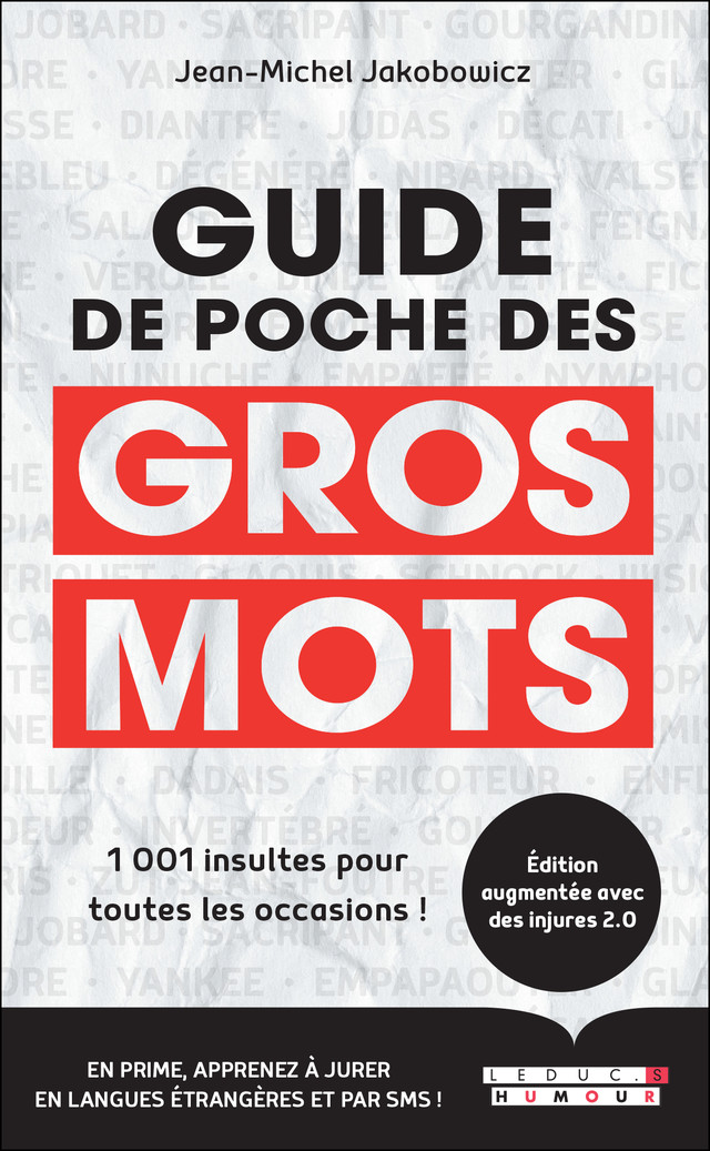 Guide de poche des gros mots - Jean-Michel Jakobowicz - Éditions Leduc