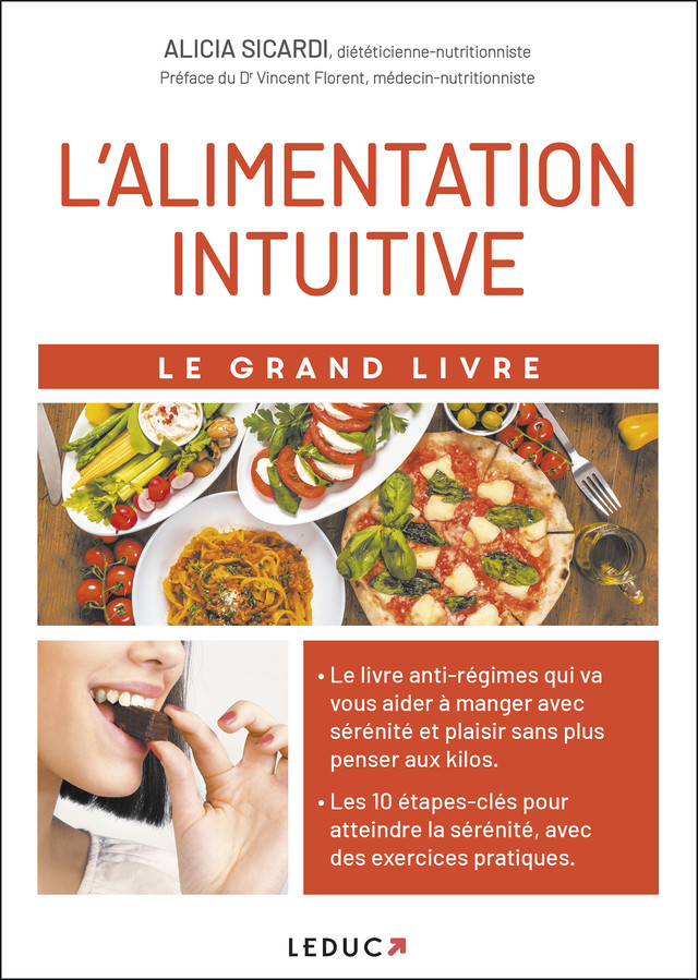 Le grand livre de l'alimentation intuitive - Alicia Sicardi - Éditions Leduc