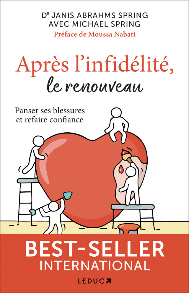 L'infidélité : Le temps d'après - Dr Janis Abrahms Spring - Éditions Leduc