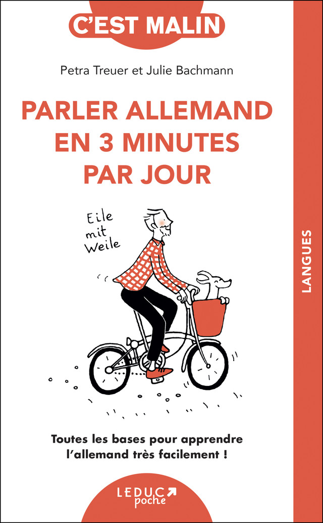 Parler allemand en 3 minutes par jour - Petra Treuer, Julie Bachmann - Éditions Leduc