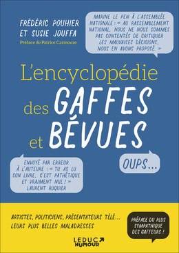 L'encyclopédie des gaffes et bévues - Susie Jouffa, Frédéric Pouhier - Éditions Leduc