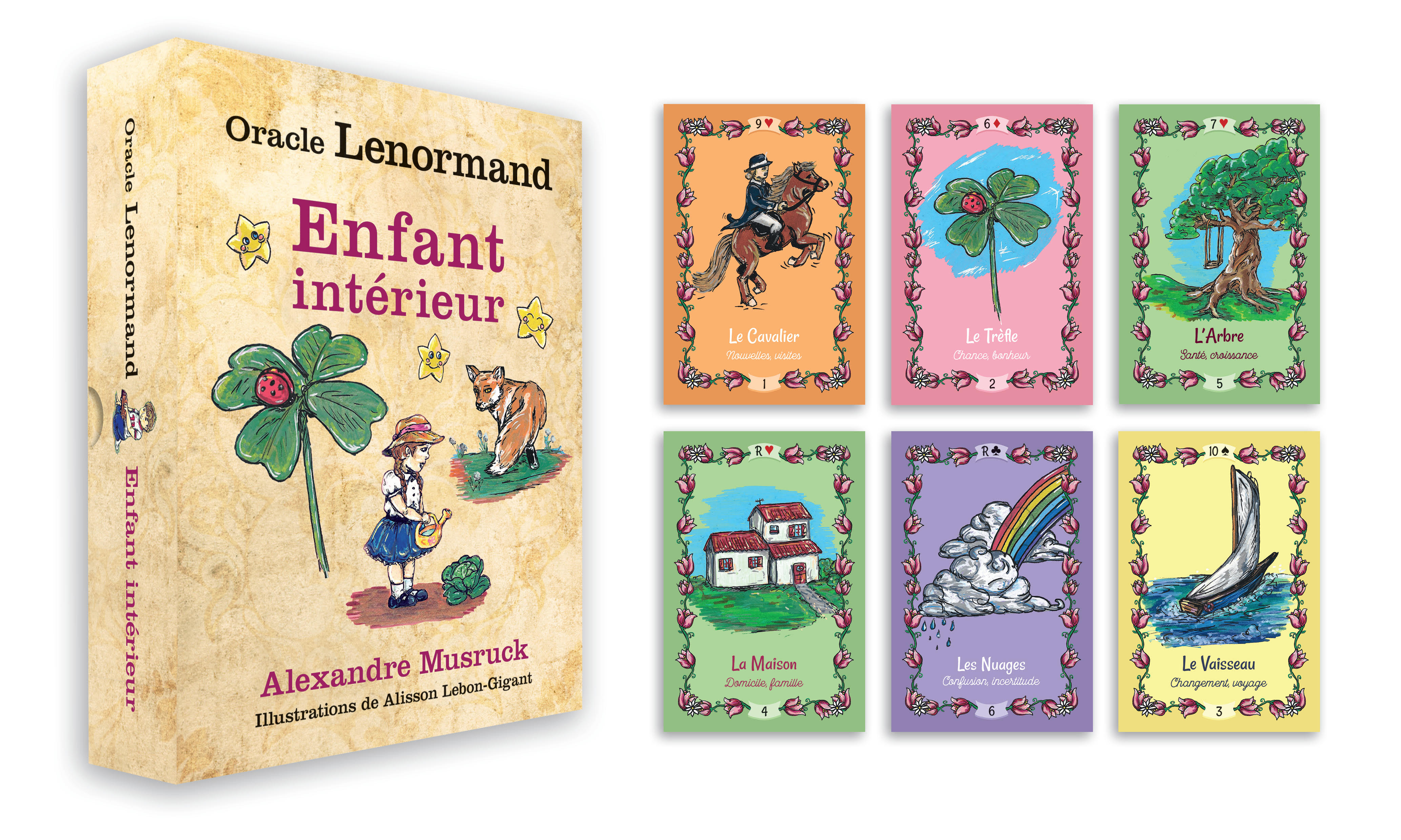 Oracle Lenormand Accueillir son enfant intérieur - - Alexandre Musruck,  Alisson Lebon-Gigant (EAN13 : 9791028522155)