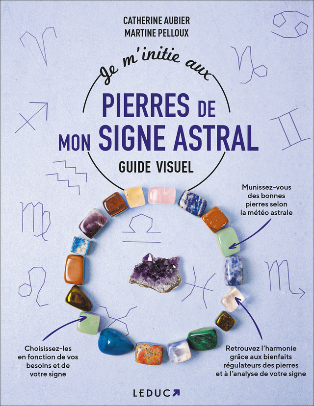 Je m'initie aux pierres de mon signe astral - - Martine Pelloux, Catherine  Aubier (EAN13 : 9791028528034)