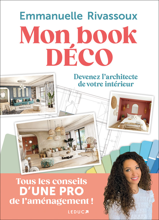 Mon book déco - Emmanuelle Rivassoux - Éditions Leduc
