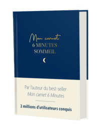 Mon carnet 6 minutes - Sommeil - Dominik Spenst - Éditions Leduc