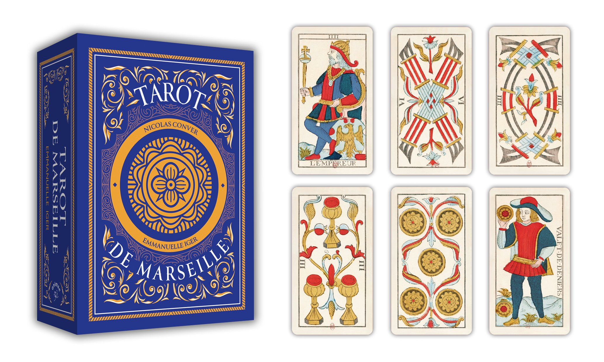 Tarot de Marseille - - Emmanuelle Iger (EAN13 : 9782385640804) | Le