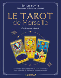 Le tarot de Marseille (coffret) - Emilie  Porte - Éditions Leduc